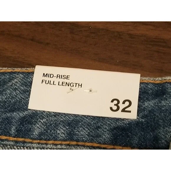 Zara Palazzo Pant Women's Size 00 Wide Leg Jeans Mid Rise New w/Tag (26×31.5) - Picture 6 of 6